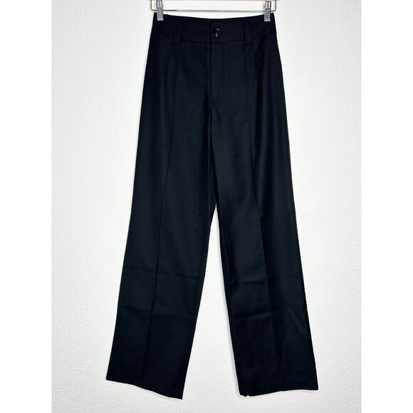 Commense Black Trousers Elegant Tailored Design - Picture 2 of 6